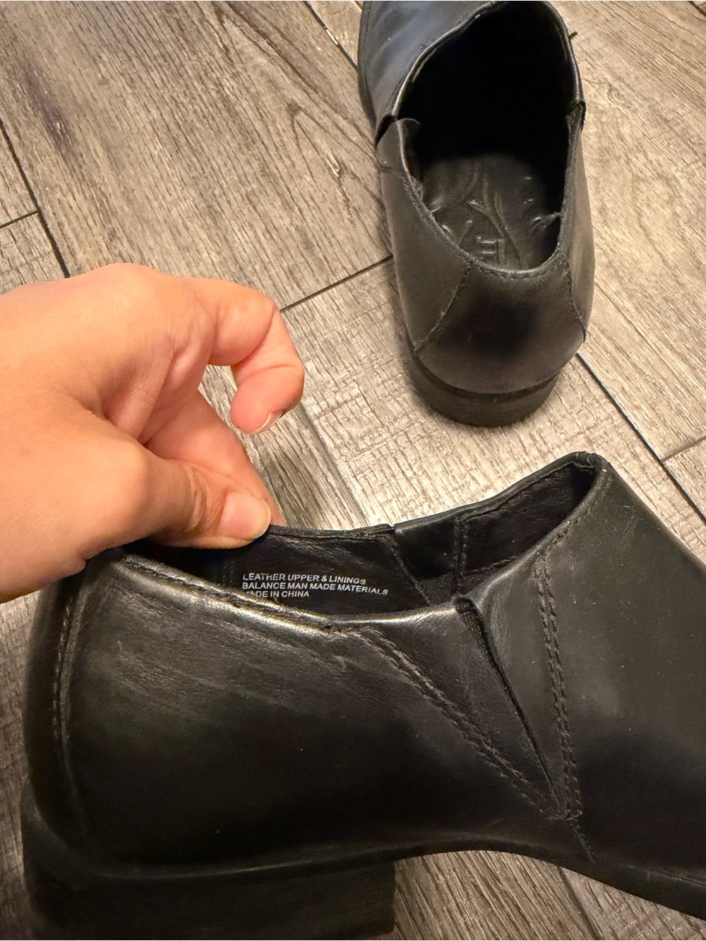 Born leather Black Slip-On’s woman’s 8.5 - Picture 6 of 9